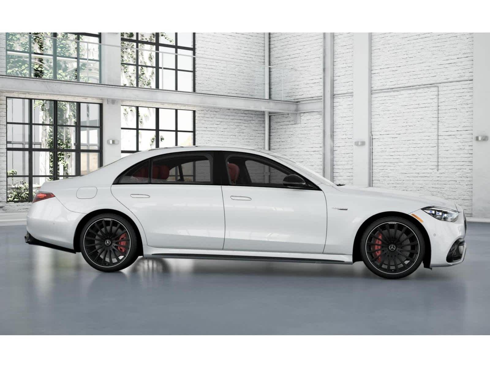 New 2026 MANUFAKTUR Moonlight White Metallic Mercedes-Benz AMG® S 63 E image 14