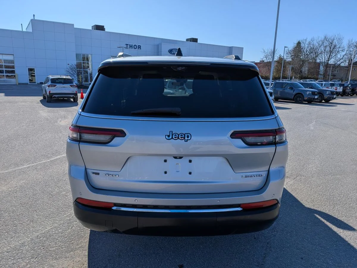 Used 2021 Silver Jeep Limited image 6