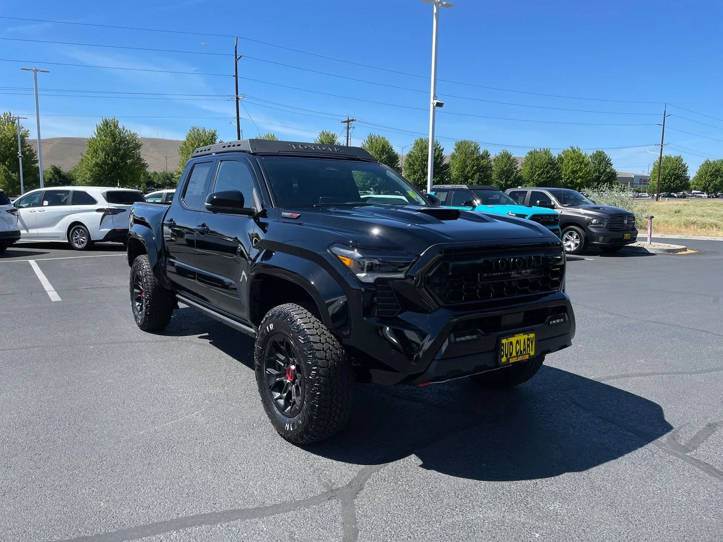 New 2026 Black Toyota TRD Pro image 1