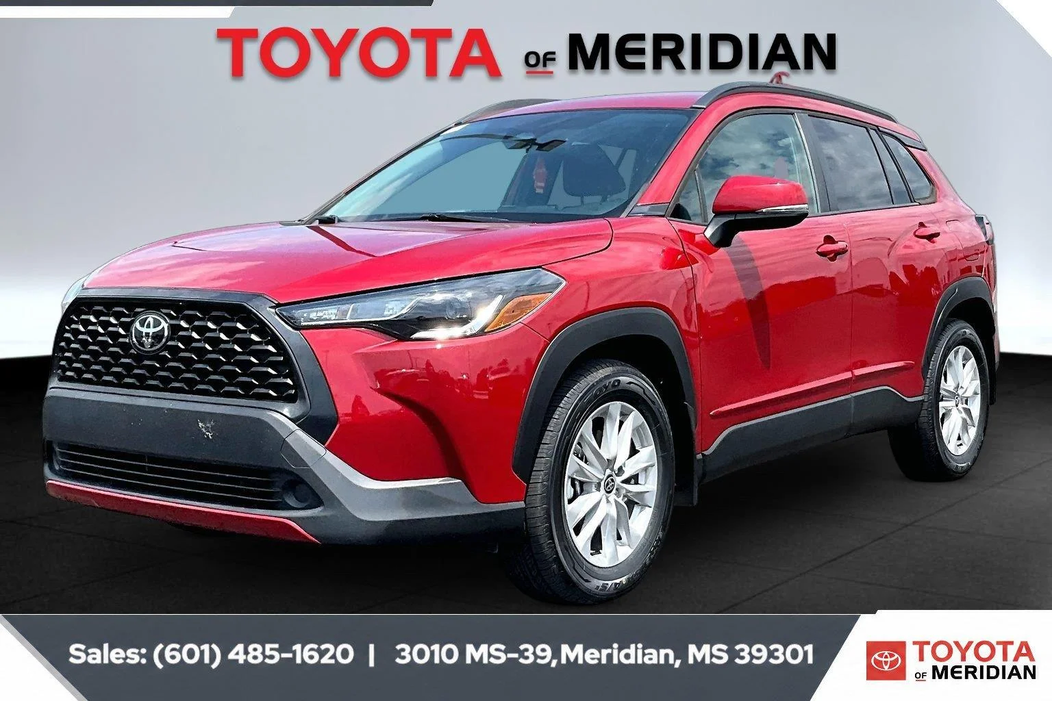 Used 2023 Barcelona Red Metallic Toyota LE image 10