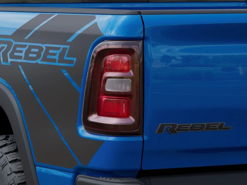New 2026 Hydro Blue Pearl-Coat Exterior Paint RAM Rebel image 9