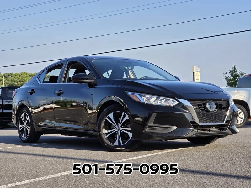 Used 2023 Super Black NISSAN SV CVT image 21
