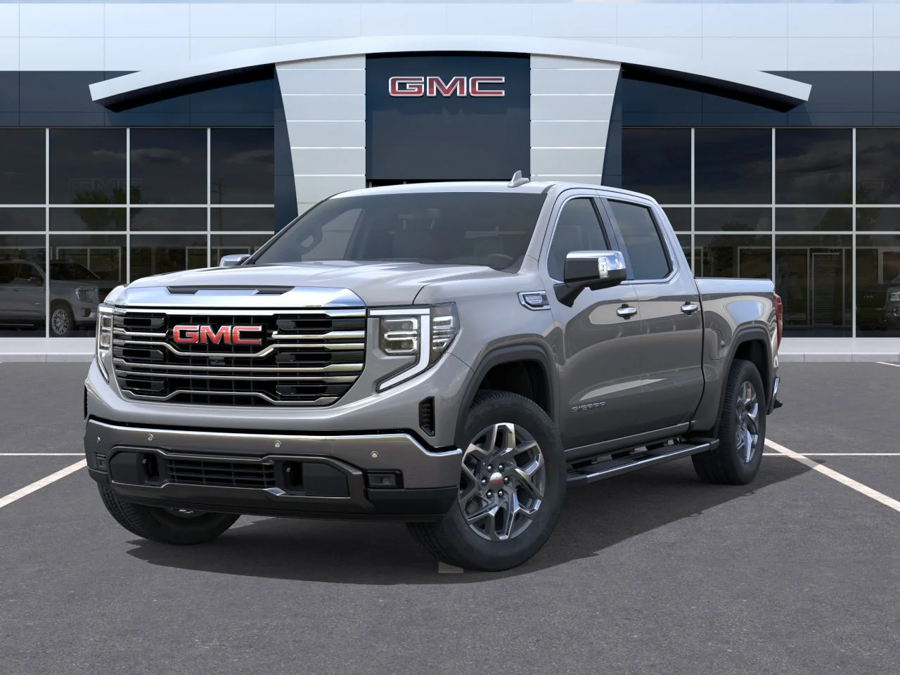 New 2026 Sterling Metallic GMC SLT image 6