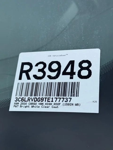 New 2026 Bright White Clear-Coat Exterior Paint RAM High Roof image 32