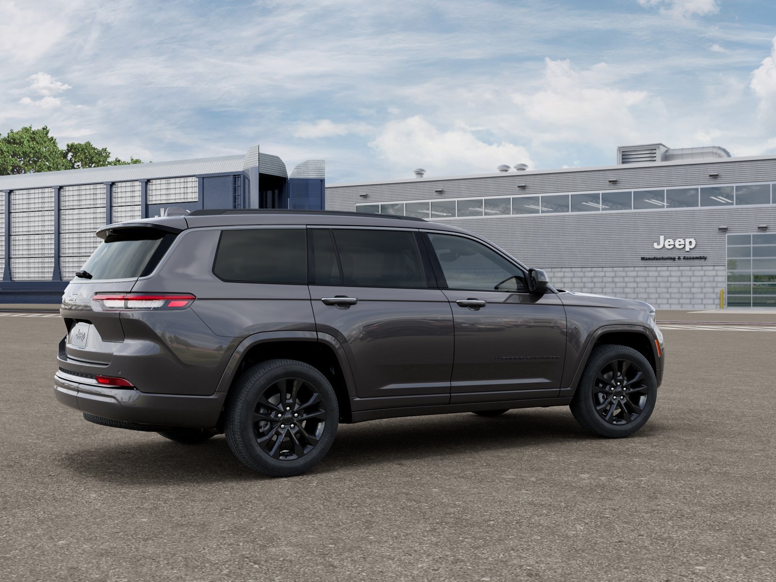 New 2026 Baltic Gray Metallic Clear-Coat Exterior Paint Jeep Limited image 2