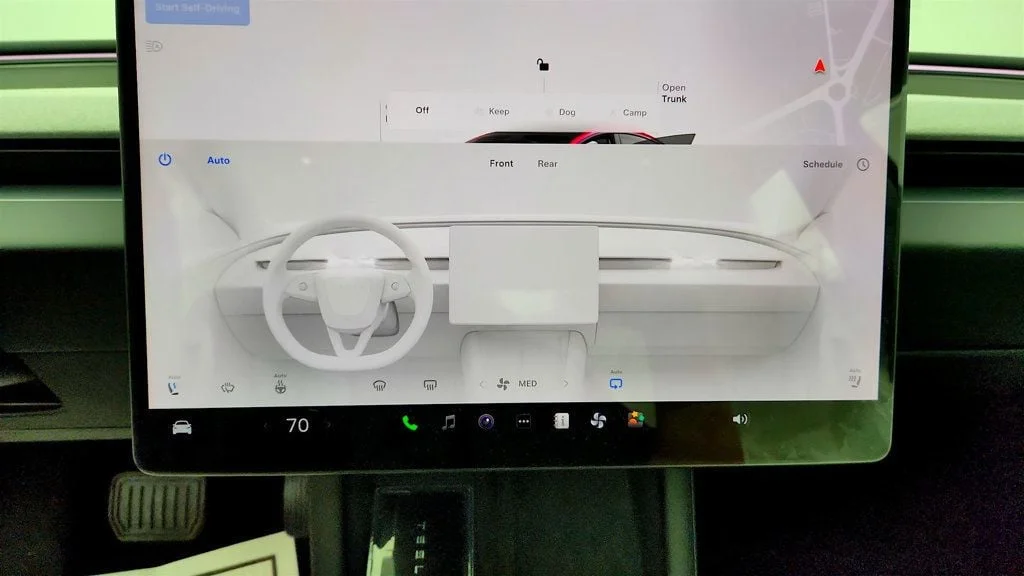 Used 2026 Ultra Red Tesla Long Range RWD w/ White & Black Premium Interior image 23