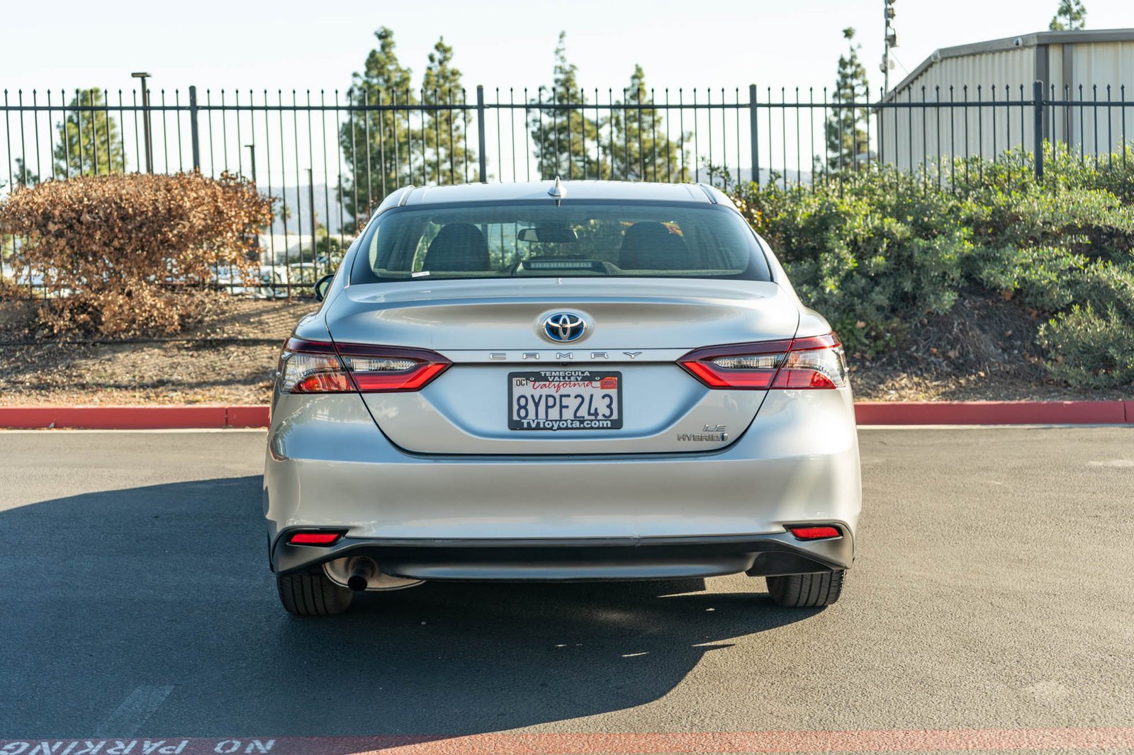 Certified Used 2022 Celestial Silver Metallic Toyota LE image 8