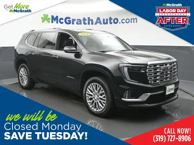 2026 GMC Acadia Denali