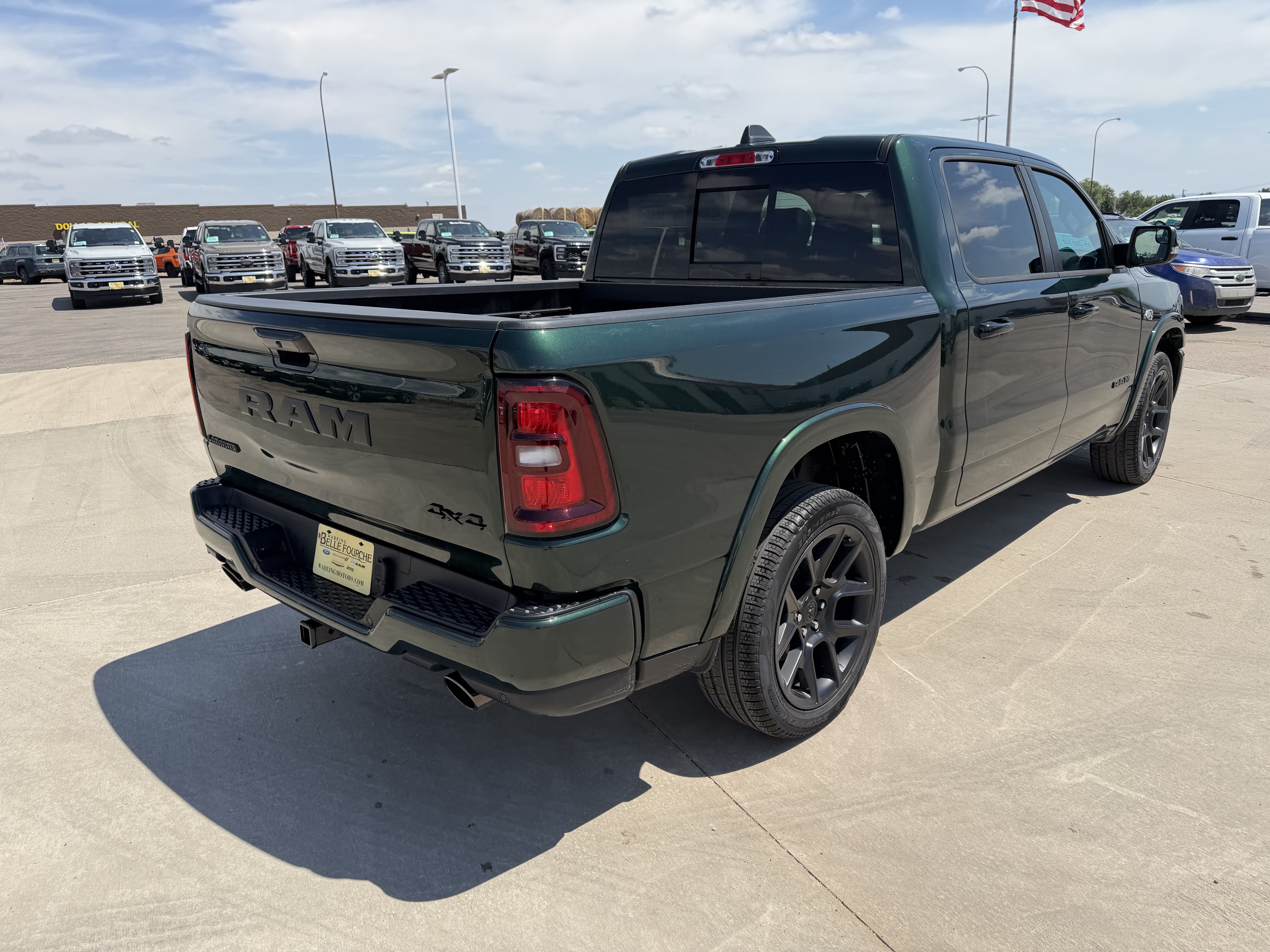 New 2026 Serrano Green Metallic Ram Laramie image 4