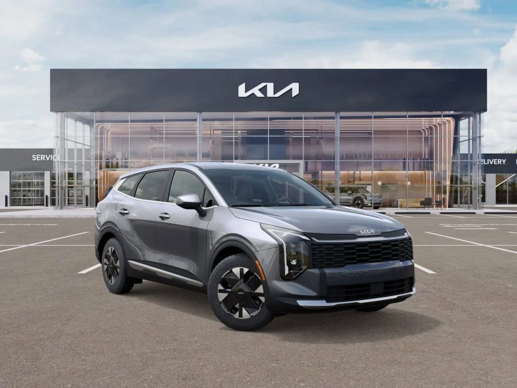 New 2026 Gray Kia LX image 8