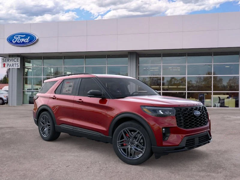 New 2026 Rapid Red Metallic Tinted Clearcoat Ford ST image 7