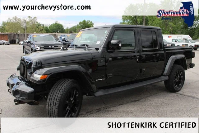 Used 2022 Black Jeep Overland image 2