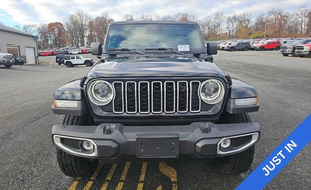 Certified 2025 Jeep Wrangler 4xe Sahara 4XE with VIN 1C4RJXP60SW579143 for sale in Bristol, CT