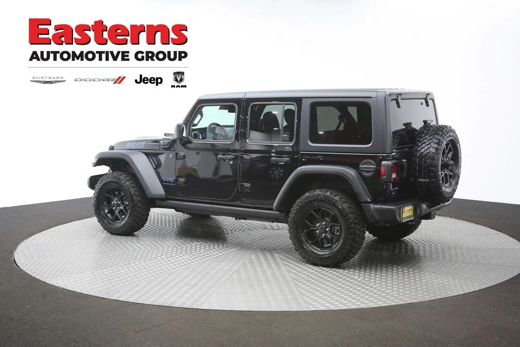 Used 2025 Black Jeep Willys 4xe image 63