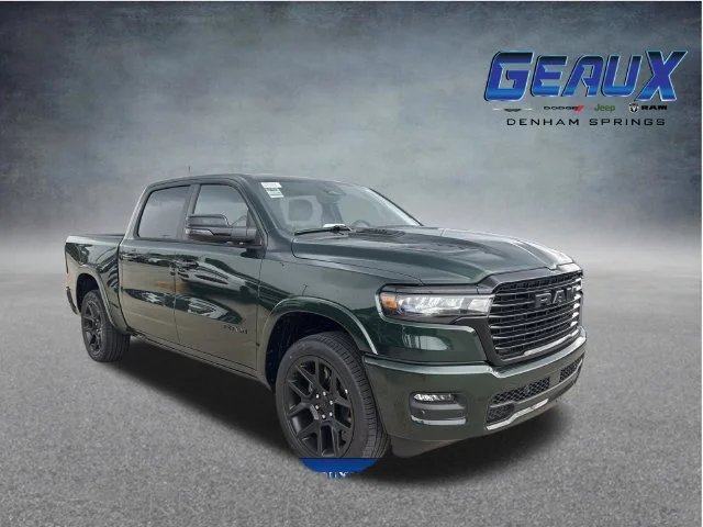 New 2026 Serrano-Green Metallic Exterior Paint RAM Laramie image 1