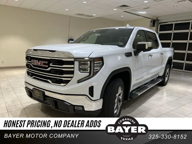 New 2026 White GMC SLT image 1