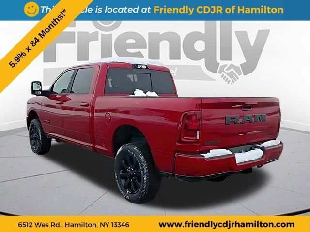 New 2026 Molten Red Pearl-Coat Exterior Paint RAM Laramie image 3