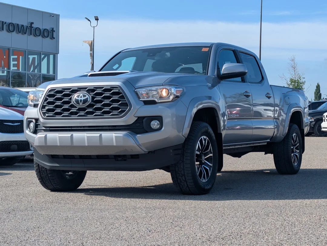 Certified Used 2020 Silver Toyota TRD Sport Double Cab - - 4WD - 8 Touch screen - Toyota Safety Sense - Lane Departure & More! image 4