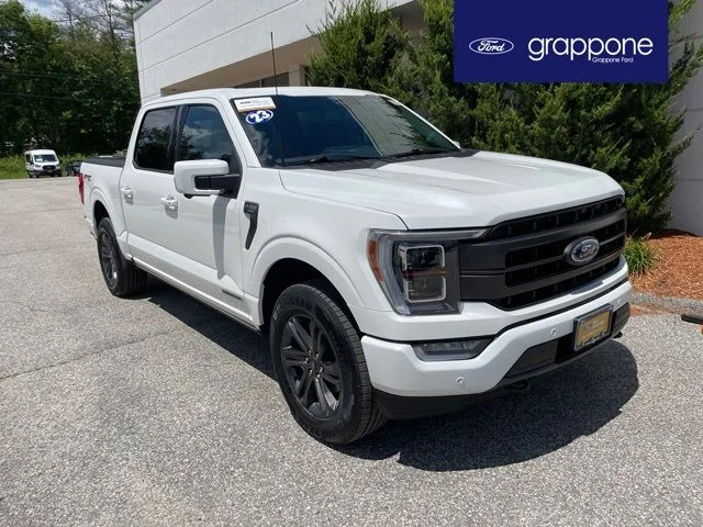Certified Used 2023 White Ford Lariat image 1