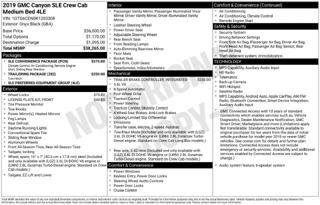 Used 2019 Black GMC SLE1 image 37