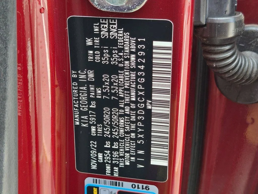 Used 2023 Red Kia EX image 36