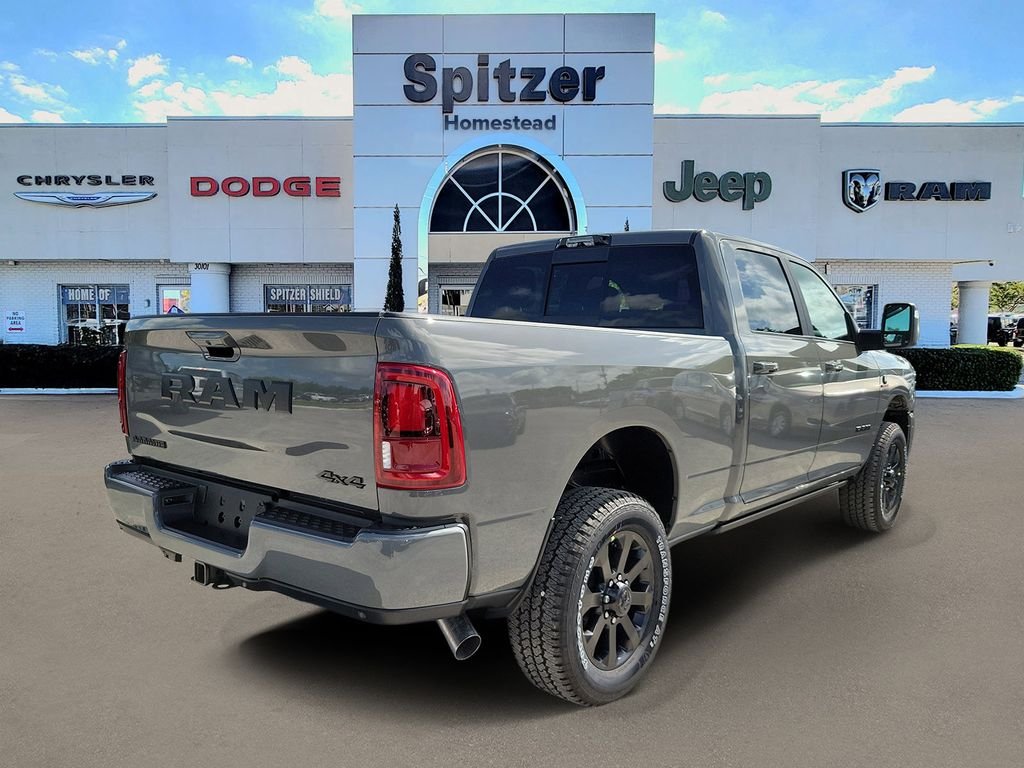 New 2026 Ceramic Gray Clear-Coat Exterior Paint RAM Laramie image 2