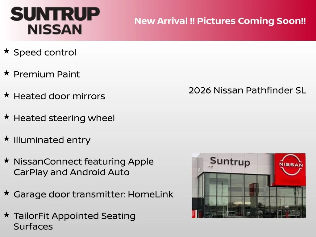New 2026 White Nissan SL image 6