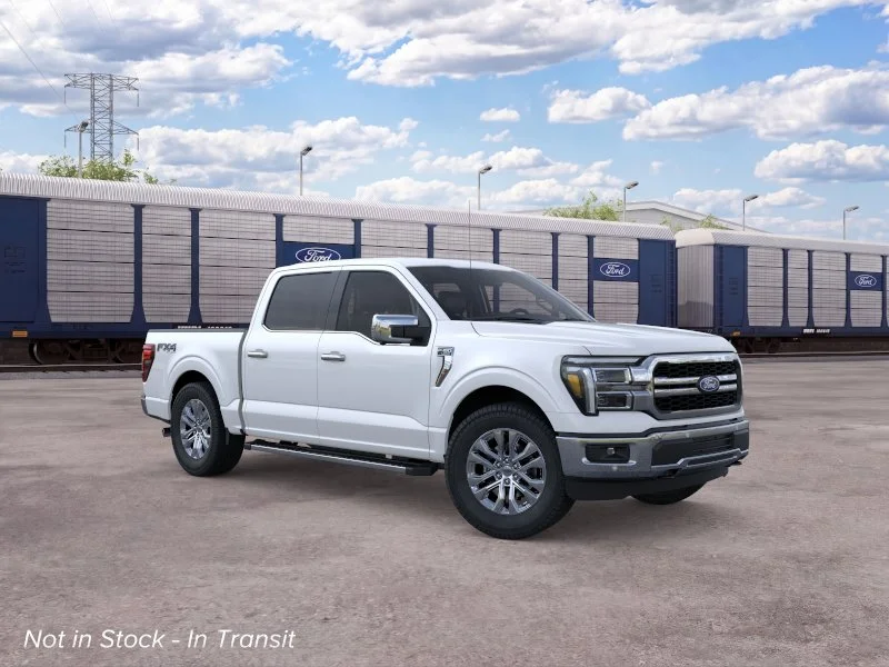 New 2026 Star White Metallic Tri-Coat Ford Lariat® image 7