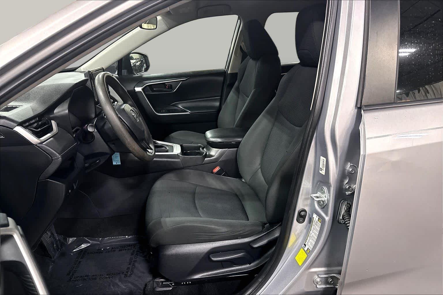 Used 2021 Silver Sky Metallic Toyota LE image 8
