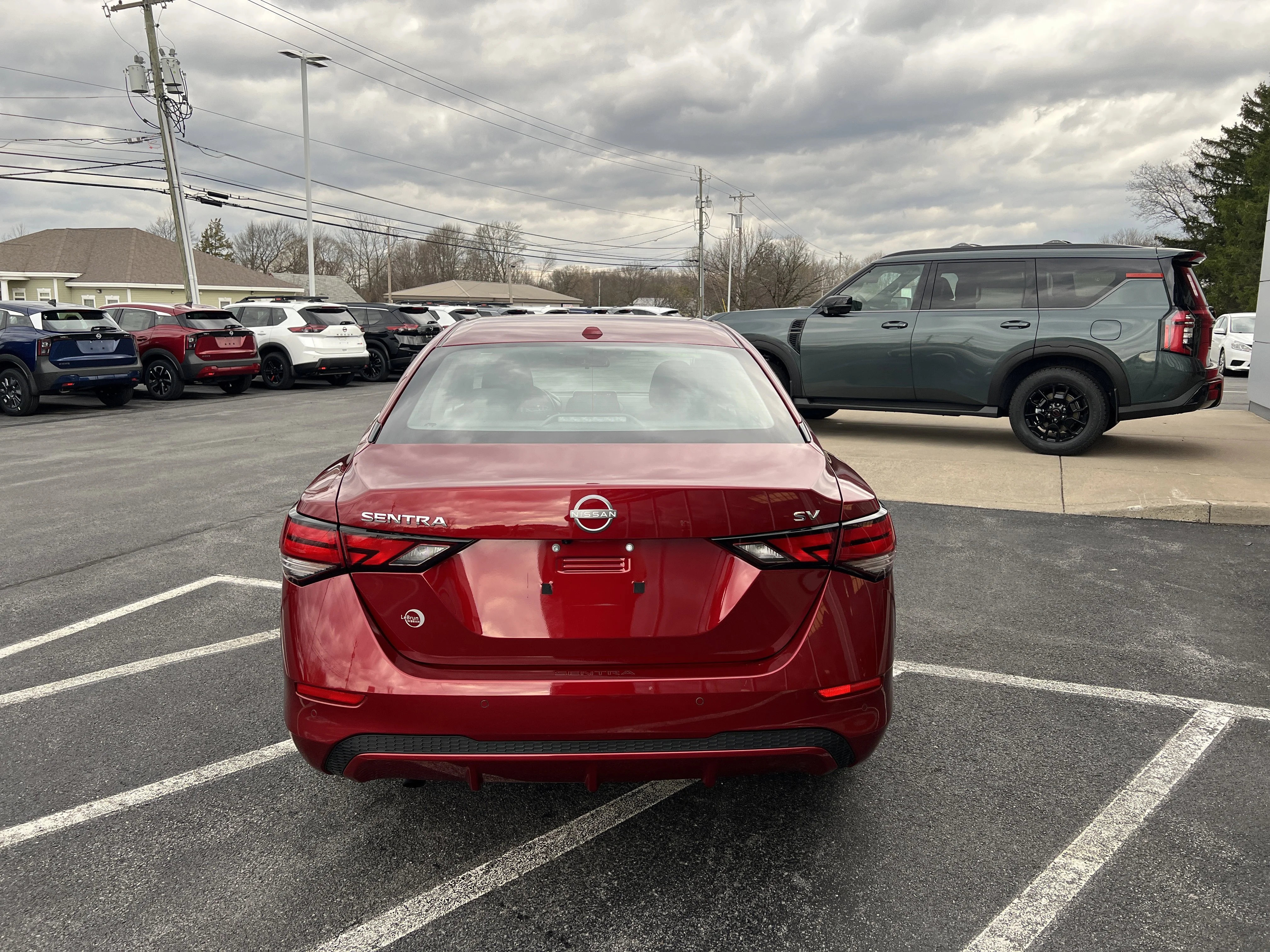 Used 2024 Scarlet Ember Tintcoat Nissan SV image 7
