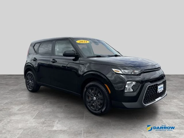 Used 2021 Black Kia LX image 3