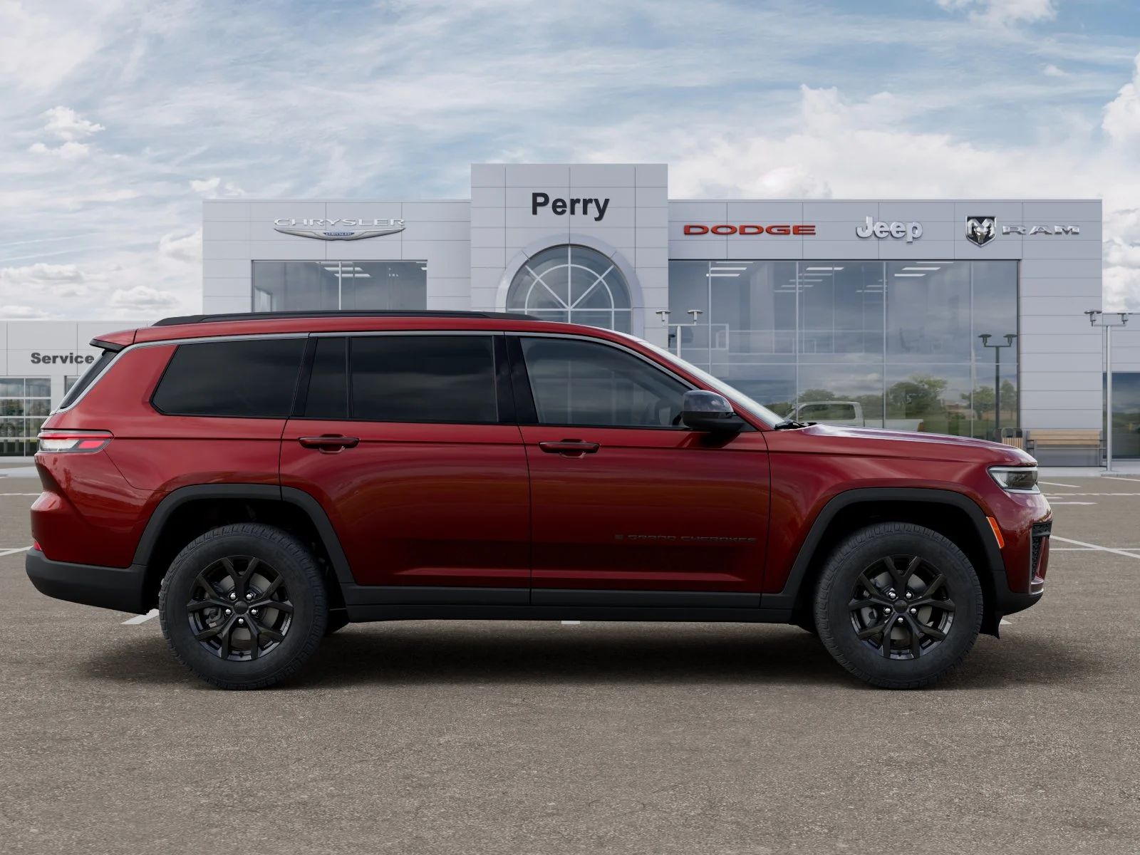New 2026 Velvet Red Pearl-Coat Exterior Paint Jeep Altitude image 45