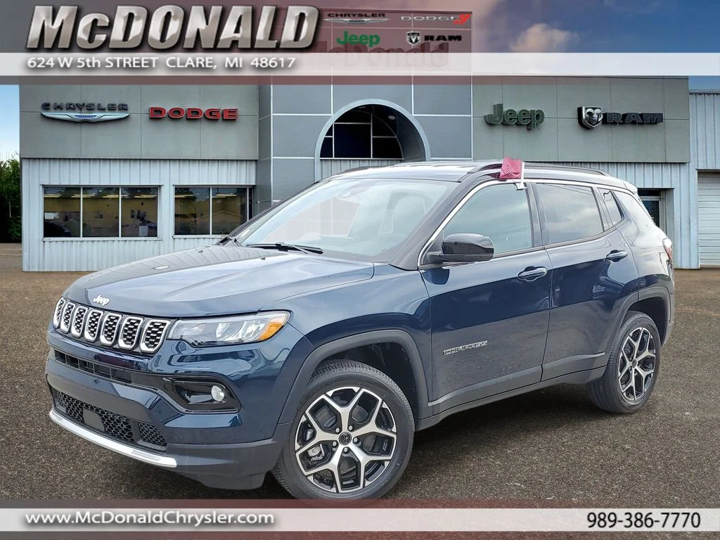 New 2026 Fathom Blue Pearl-Coat Exterior Paint Jeep Limited image 1