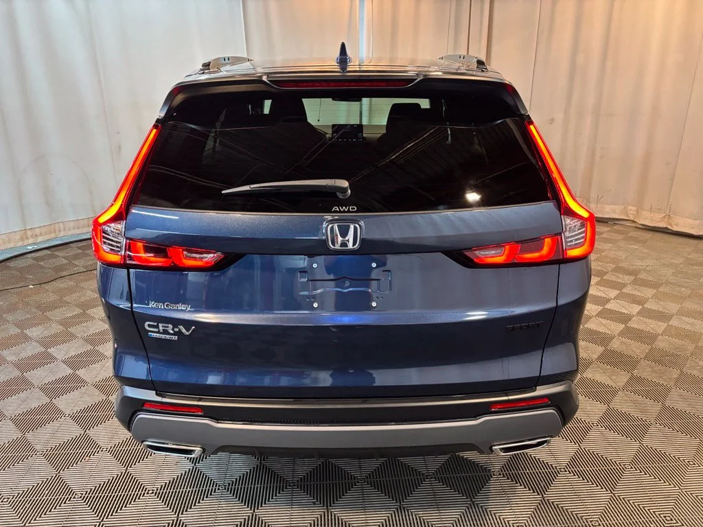Certified Used 2025 Canyon River Blue Metallic Honda HYBRID AWD SPORT image 5