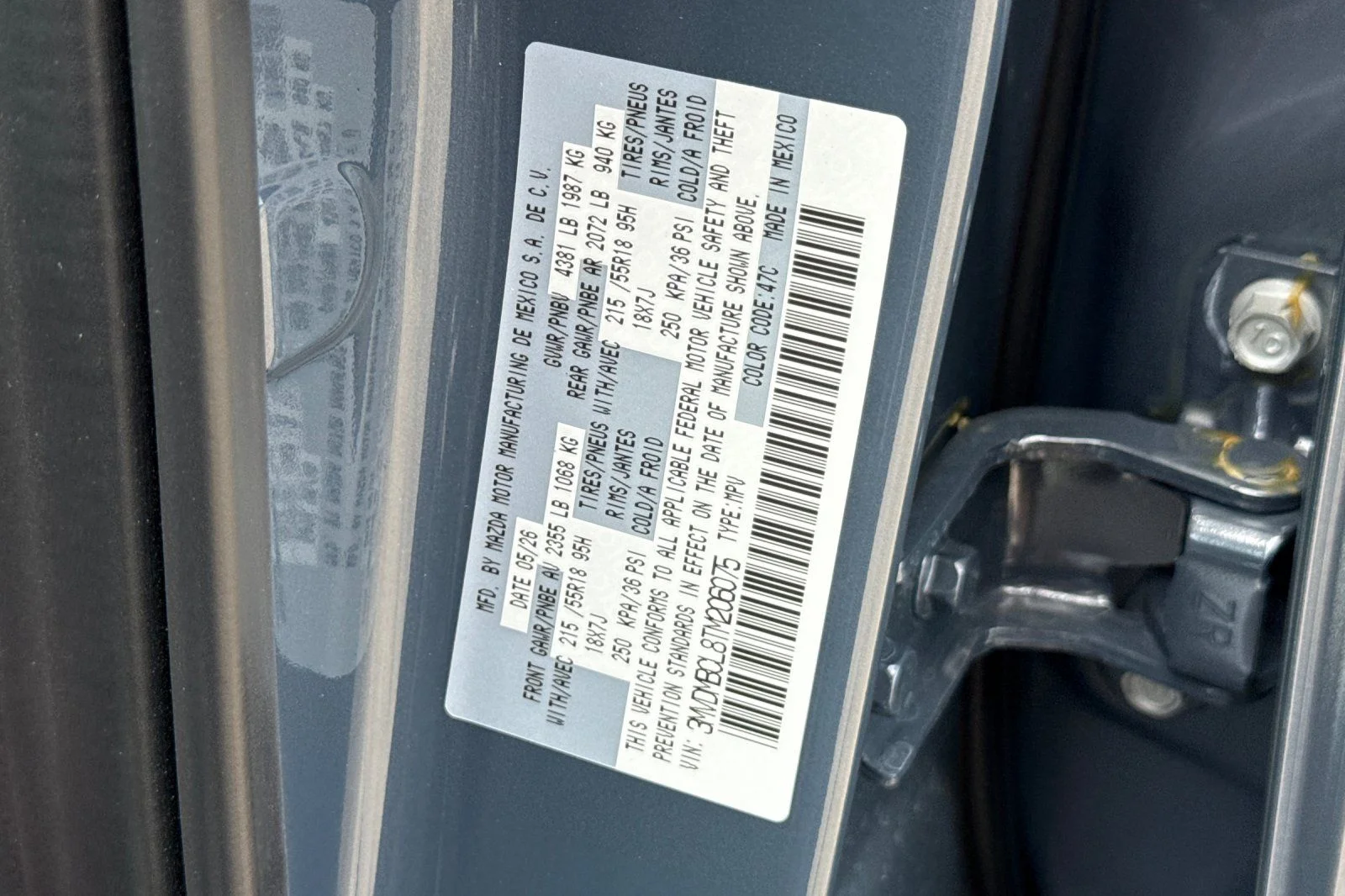 New 2026 Polymetal Gray Metallic Mazda 2.5 S Carbon Edition AWD image 24