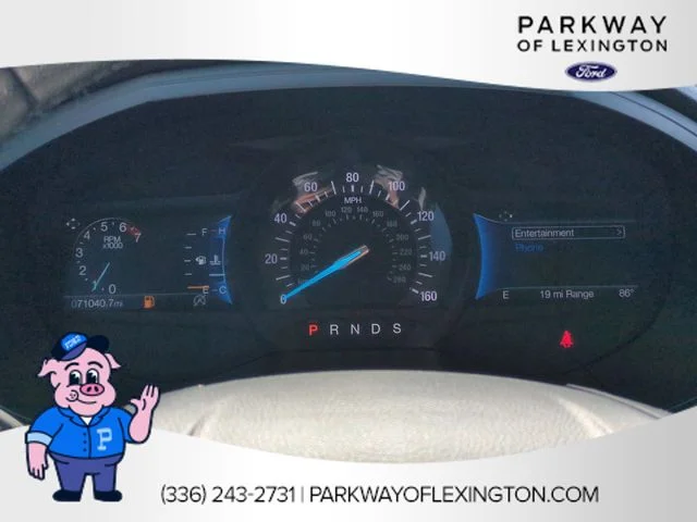 Used 2022 Blue Ford Titanium image 19