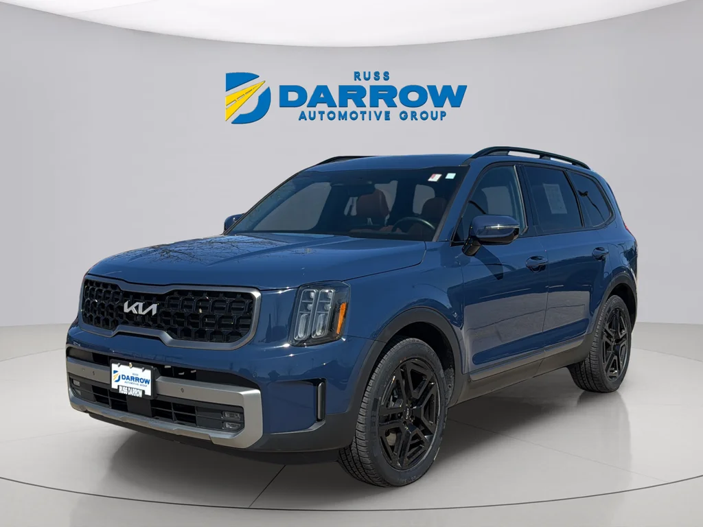 Used 2023 Midnight Lake Blue Kia SX-Prestige X-Line image 1