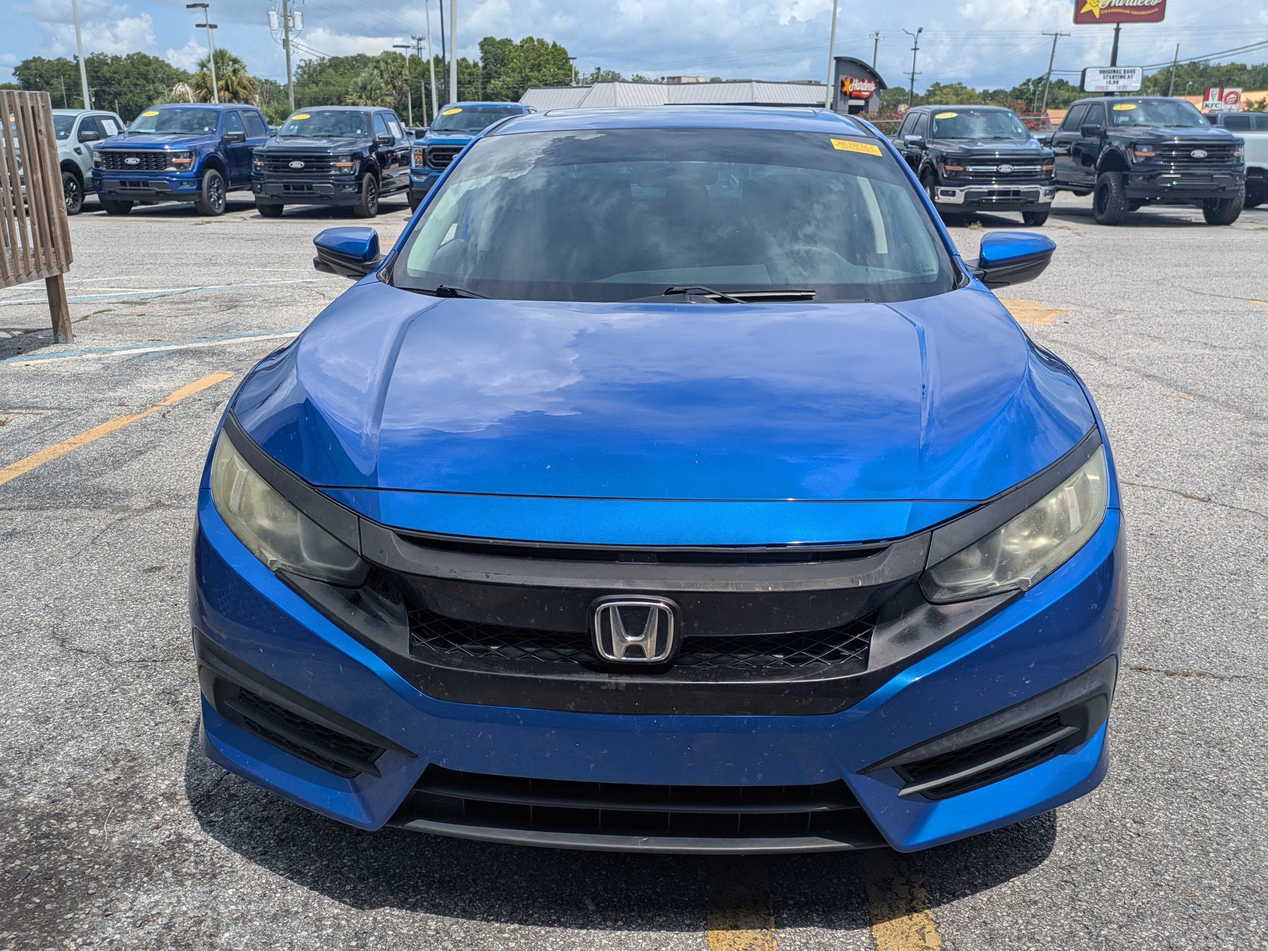Used 2016 Blue Honda EX image 9
