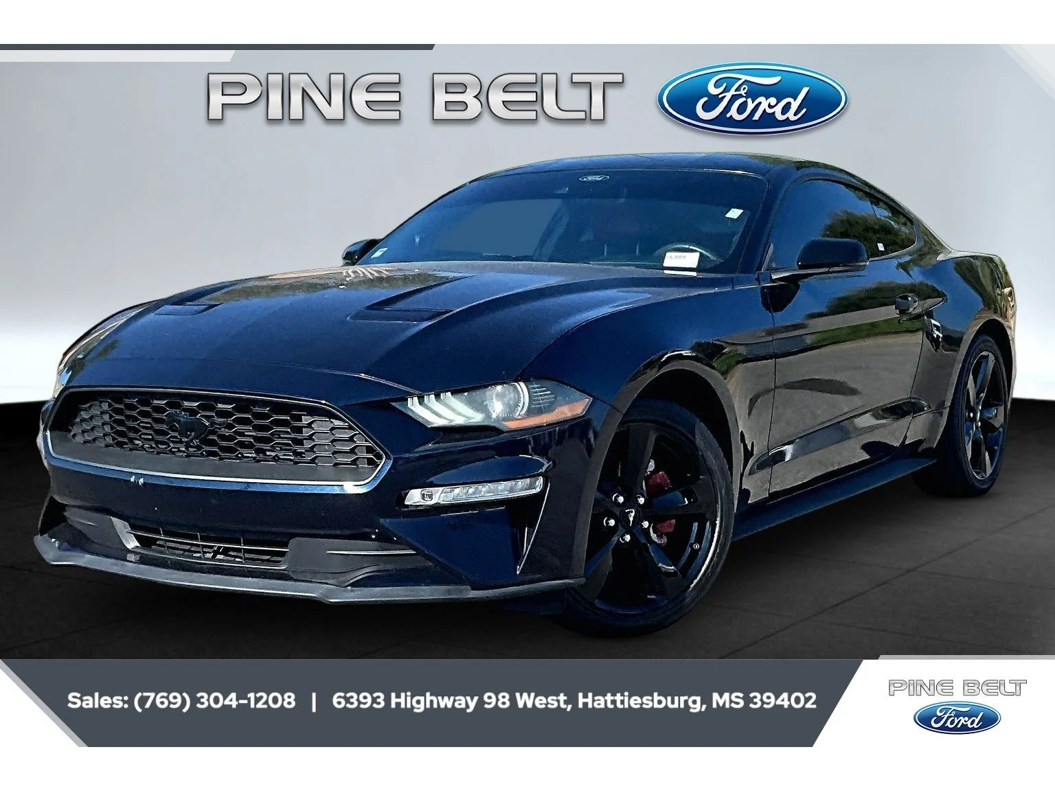 Used 2021 Antimatter Blue Metallic Ford EcoBoost Premium image 10