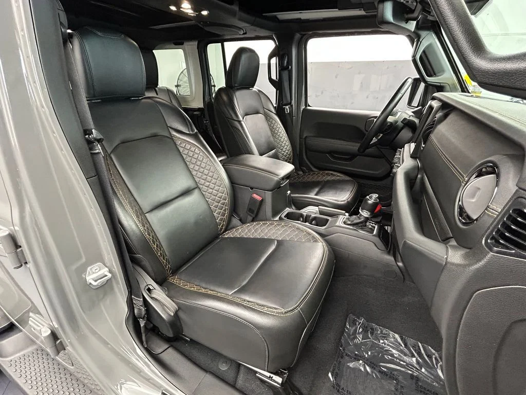 Used 2022 Sting-Gray Clearcoat Jeep Unlimited Sahara High Altitude image 48