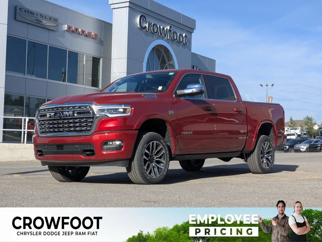 New 2026 Red RAM Limited Longhorn - - 5.7L HEMI V8 - $9K Level A Equip Grp - 14.4 Uconnect NAV - Leather & More! image 1