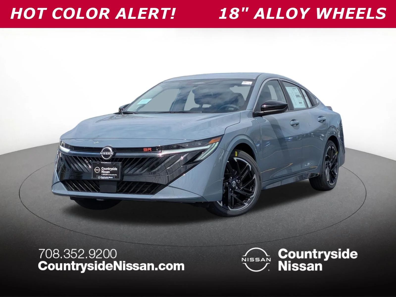 New 2026 Atlantic Gray Metallic Nissan SR image 1