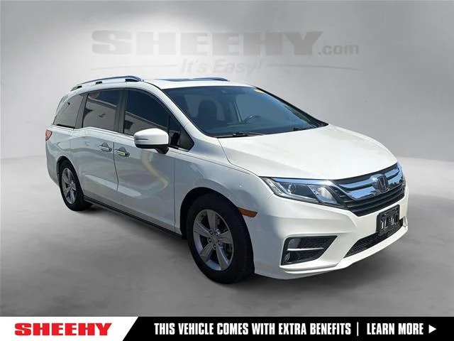 Used 2019 White Diamond Pearl Honda  image 1