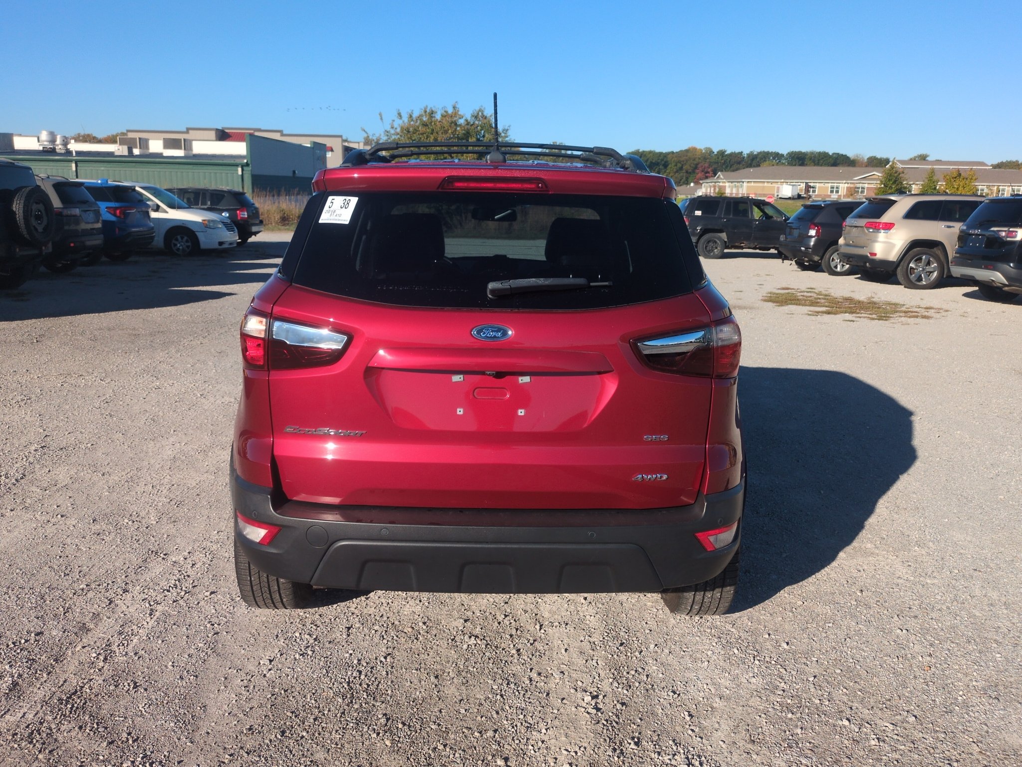 Used 2018 Ruby Red Metallic Tinted Clearcoat Ford SES image 6