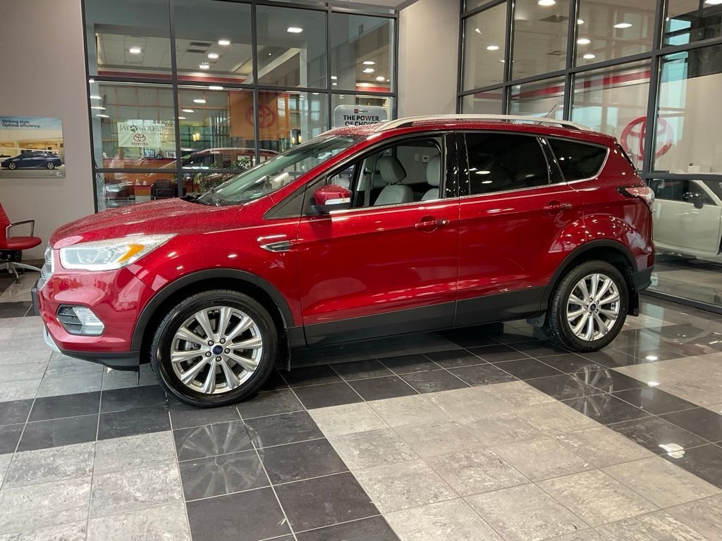 Used 2017 Red Ford Titanium image 3