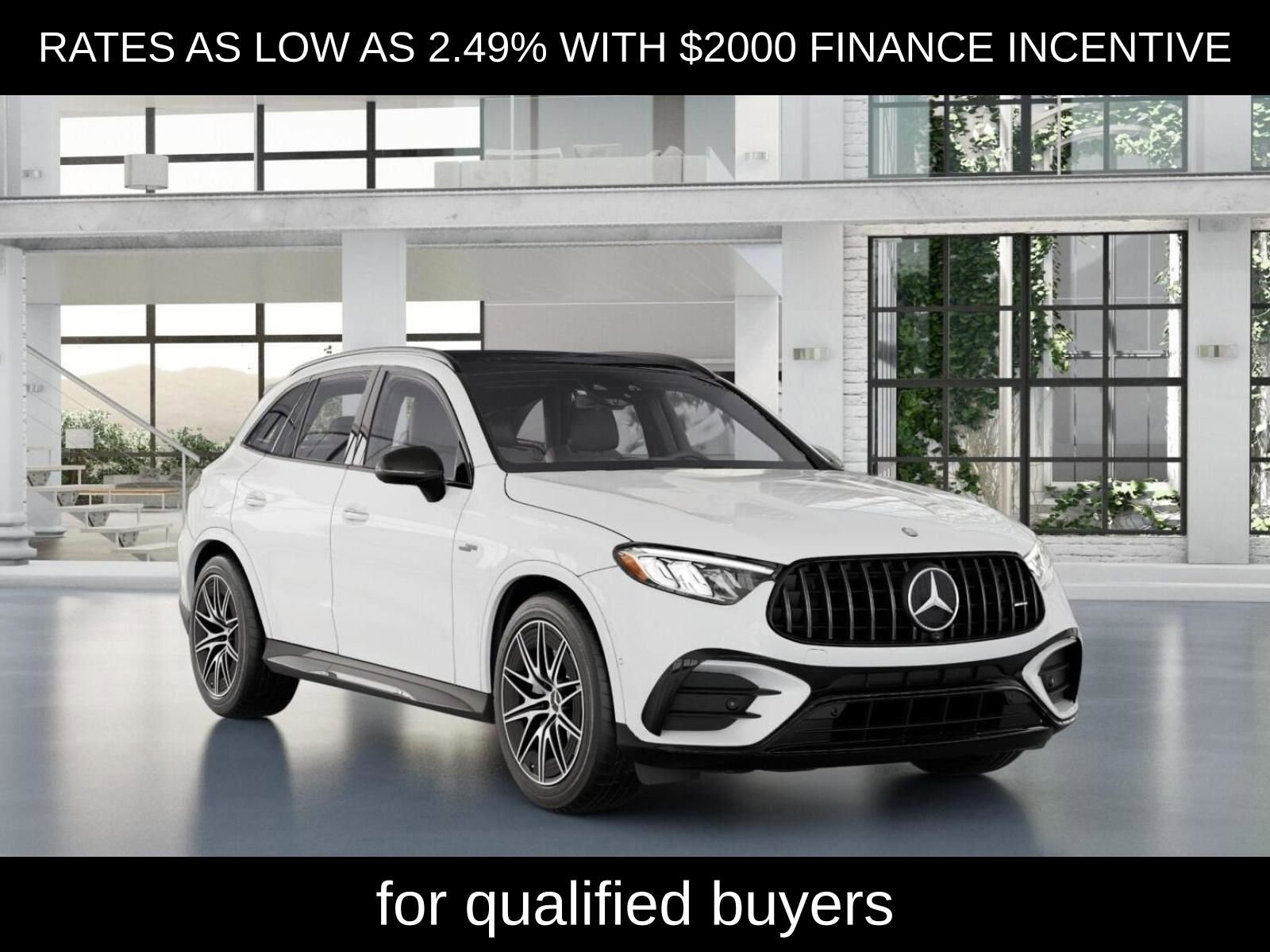New 2026 Polar White Mercedes-Benz GLC 43 AMG® image 52