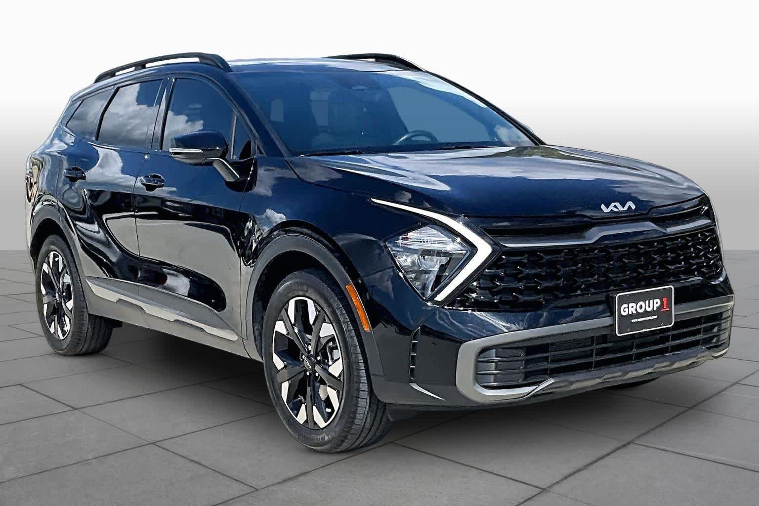 Used 2023 Ebony Black Kia X-Line image 3
