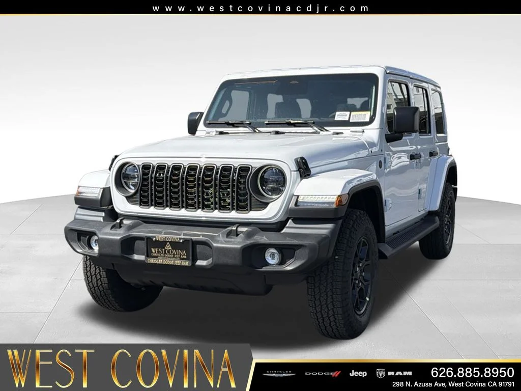 New 2026 Bright White Clearcoat Jeep  image 2