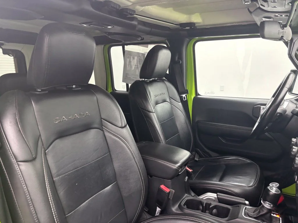 Used 2021 Green Jeep Unlimited Sahara image 35