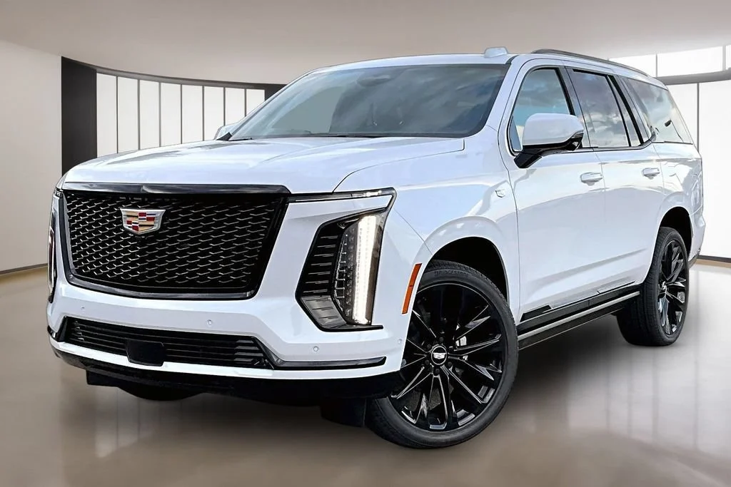 New 2026 Vibrant White Tricoat Cadillac Platinum Sport image 1